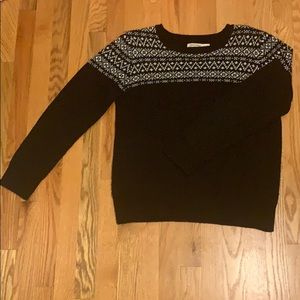 Black and White Sweater